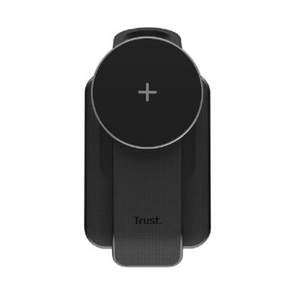 Kućni punjač TRUST Viro, bežični, 20W, crni