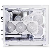 Kućište LIAN LI O11 Dynamic Mini Snow Edition, ATX, prozor, kaljeno staklo, bijelo, bez napajanja