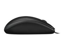 Miška LOGITECH B100, OEM, optički, črni, USB