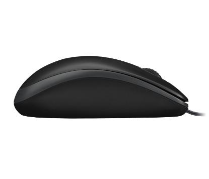 Miška LOGITECH B100, OEM, optički, črni, USB