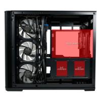 Ohišje LC POWER 8001B Pro-Storm Dark, MIDI, ATX, bez napajalnika, črno