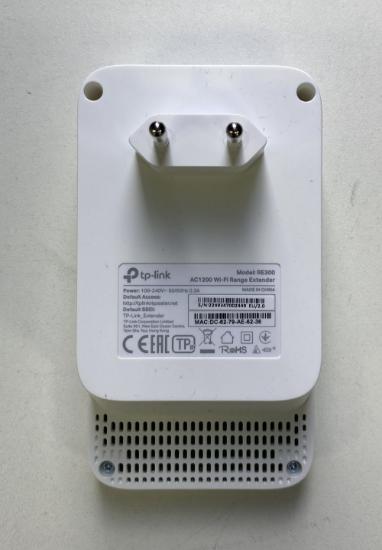 RABLJENI - Wireless range extender TP-LINK RE300, AC1200, bežični
