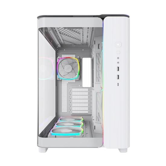Ohišje MONTECH King 95 Pro, prozor, RGB, ATX, belo