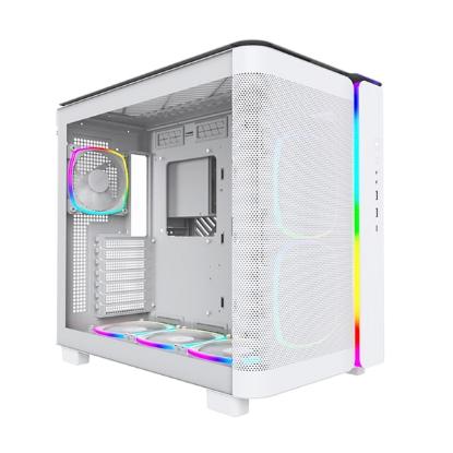 Ohišje MONTECH King 95 Pro, prozor, RGB, ATX, belo