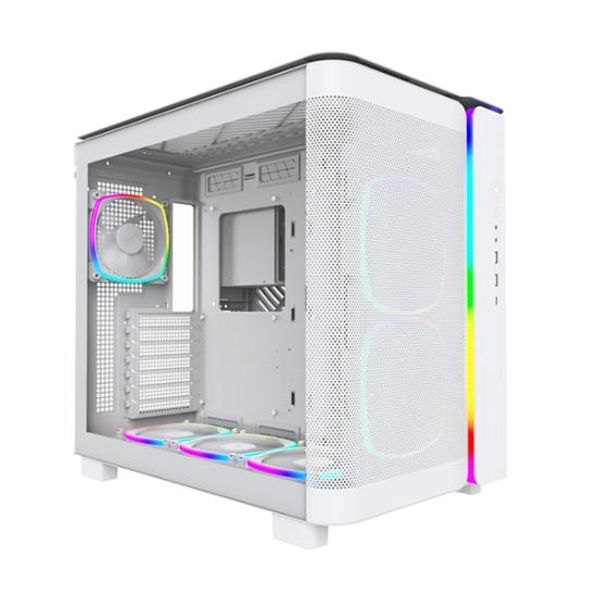 Ohišje MONTECH King 95 Pro, prozor, RGB, ATX, belo