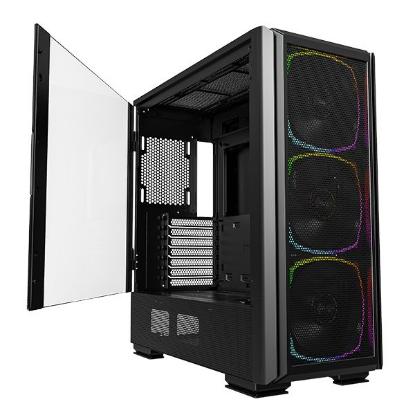 Ohišje MONTECH Sky Two GX, prozor, RGB, E-ATX, črno