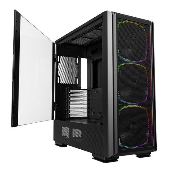 Ohišje MONTECH Sky Two GX, prozor, RGB, E-ATX, črno