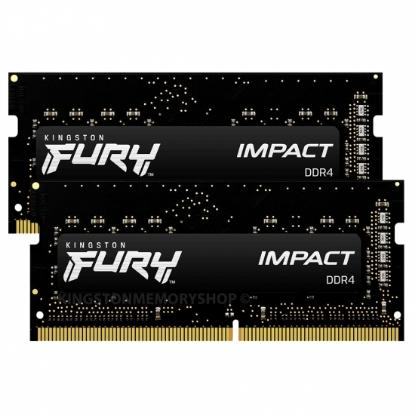 RAM pomnilnik SO-DIMM PC-25600, 32GB, KINGSTON Fury Impact KF432S20IBK2/32, DDR4 3200MHz, kit 2x16GB