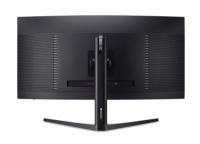 Gaming monitor 34" ACER Predator X34 V3bmiiphuzx UM.CXXEE.301, UWQHD, VA, 180Hz, 1ms, 1000cd/m2, FreeSync, ukrivljen, zvočnici, črni