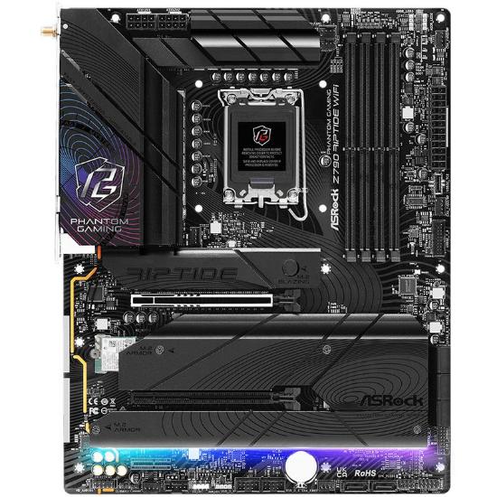 Matična plošća ASROCK Z790 Riptide WiFi, Intel Z790, Wi-Fi, DDR5, Bluetooth, ATX, s. 1700
