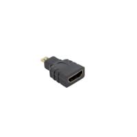 Adapter SBOX, micro HDMI (M) na HDMI (Ž), crni