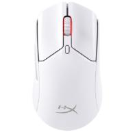Miška HYPERX Pulsefire Haste 2 Wireless 6N0A9AA, 26000 DPI, bežični, beli