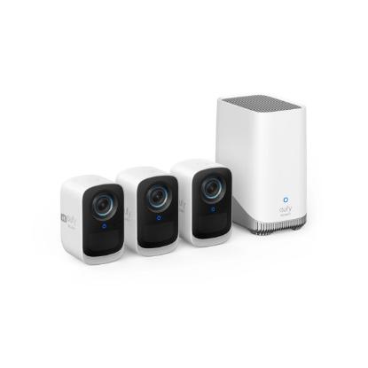 Mrežna nadzorna kamera ANKER EufyCam 3C T8882321, 4K UHD, vanjska, 3 kamere i bazna stanica