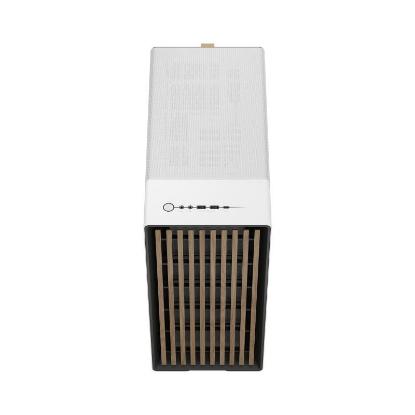Ohišje FRACTAL DESIGN North Chalk White, ATX, belo, bez napajalnika