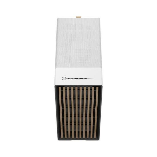 Ohišje FRACTAL DESIGN North Chalk White, ATX, belo, bez napajalnika