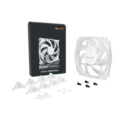 Ventilator BE QUIET Silent Wings 4, 140mm, 1100 okr/min, PWM, beli
