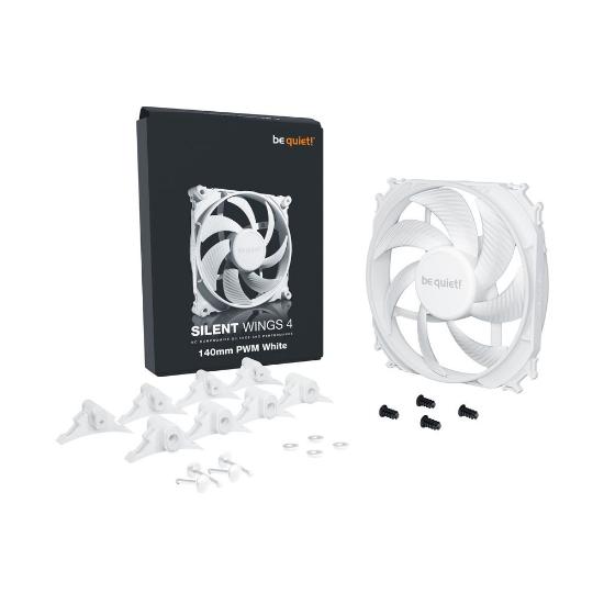 Ventilator BE QUIET Silent Wings 4, 140mm, 1100 okr/min, PWM, beli