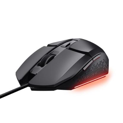 Miška TRUST GXT 109 Felox, RGB, optički, 6400dpi, črni