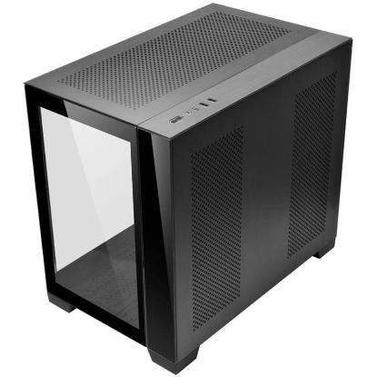 Ohišje LIAN LI O11 Dynamic Mini, MIDI, ATX, window, črno, bez napajalnika