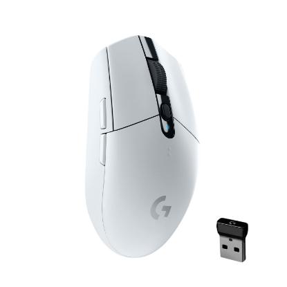 Miška LOGITECH Gaming G305 Lightspeed, bežični, optički, 12000dpi, beli, USB