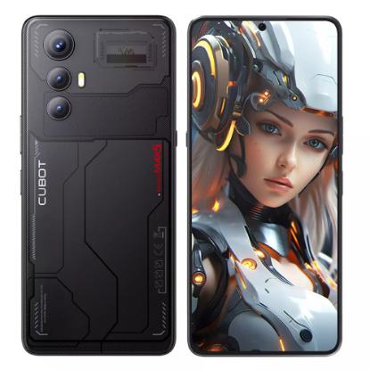 Pametni telefon CUBOT Max 5, 6,95", 12GB, 256GB, Android 14, črni + Pametni sat CUBOT C28, črni