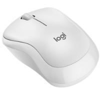 Miška LOGITECH M240 Silent, optički, bežični, Bluetooth, beli