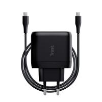 Kućni punjač TRUST Maxo, USB-C, 65W, crni