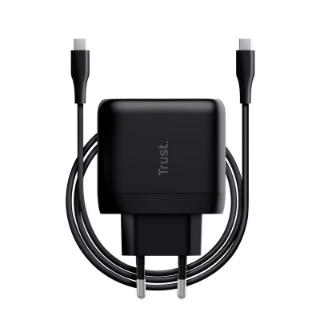 Kućni punjač TRUST Maxo, USB-C, 65W, crni