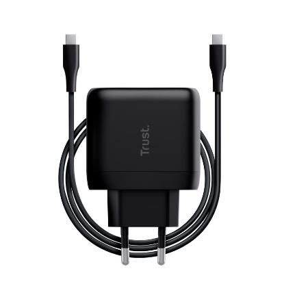 Kućni punjač TRUST Maxo, USB-C, 65W, crni