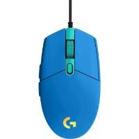 Miška LOGITECH Gaming G102 Lightsync, optički, 8000dpi, modri, USB