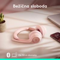 Slušalice LOGITECH Zone 300, bežične, BT, roze