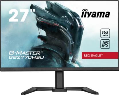 Gaming monitor 27" IIYAMA G-Master GB2770HSU-B5, FHD, IPS, 165Hz, 1ms, 250cd/m2, FreeSync, pivot, zvočnici, črni