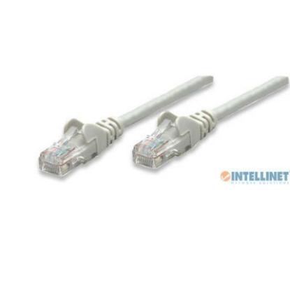 Kabel INTELLINET, patch CAT6, U/UTP, sivi, 5m