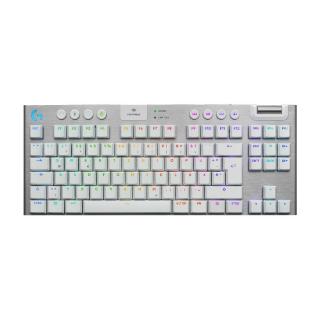 Tipkovnica LOGITECH Gaming G915 X TKL Tactile, RGB, mehanička, US Layout, USB, bela