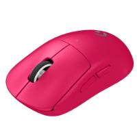 Miška LOGITECH Pro X Superlight 2, bežični, optički, 32000dpi, rozi, USB