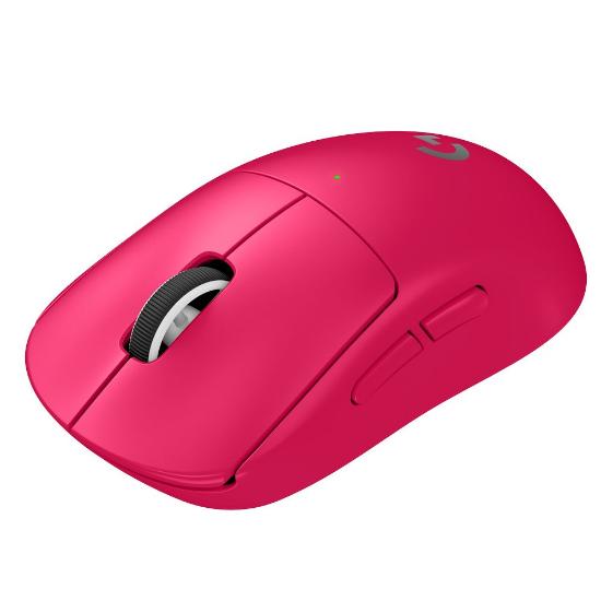 Miška LOGITECH Pro X Superlight 2, bežični, optički, 32000dpi, rozi, USB
