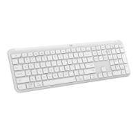 Tipkovnica LOGITECH K950 Signature Slim, brezžična, Bolt Receiver USB, bela