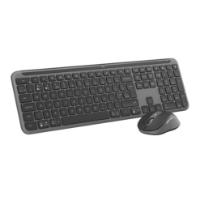 Tipkovnica + miška LOGITECH MK950 Signature Slim Combo, brezžična, črna, Bolt Receiver USB
