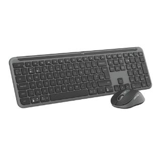 Tipkovnica + miška LOGITECH MK950 Signature Slim Combo, brezžična, črna, Bolt Receiver USB