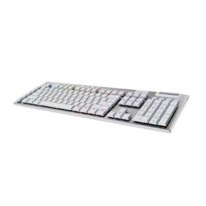 Tipkovnica LOGITECH Gaming G915 X Tactile, RGB, mehanička, US Layout, USB, bela