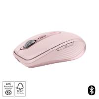 Miška LOGITECH MX Anywhere 3S, laserski, bežični, BT, rozi