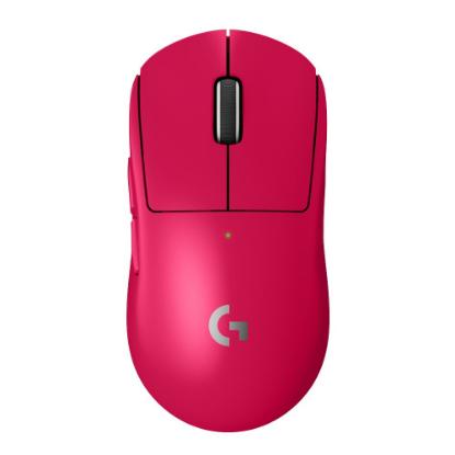 Miška LOGITECH Pro X Superlight 2, bežični, optički, 32000dpi, rozi, USB