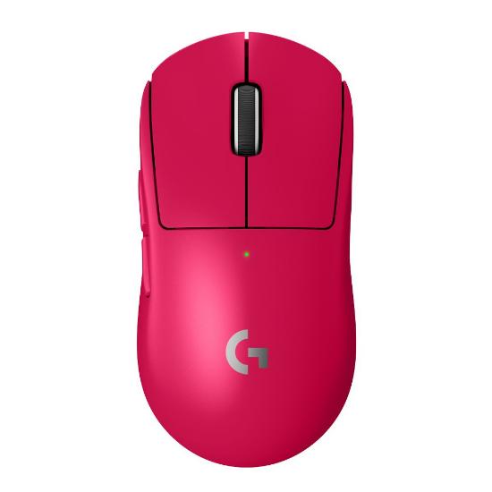 Miška LOGITECH Pro X Superlight 2, bežični, optički, 32000dpi, rozi, USB