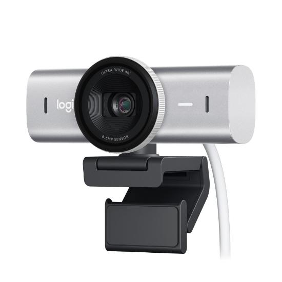 Web kamera LOGITECH MX Brio, 4K UHD, USB-C, svetlo siva