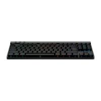 Tipkovnica LOGITECH Gaming G515 Lightspeed TKL, Tactile switch, RGB, mehanička, brezžična, US Layout, USB, črna