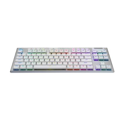 Tipkovnica LOGITECH Gaming G915 X TKL Tactile, RGB, mehanička, US Layout, USB, bela