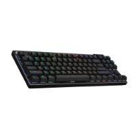 Tipkovnica LOGITECH G Pro X TKL LIGHTSPEED, mehanička, brezžična, RGB, črna