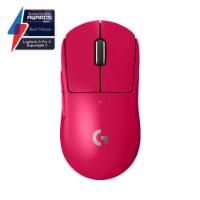 Miška LOGITECH Pro X Superlight 2, bežični, optički, 32000dpi, rozi, USB
