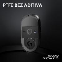 Miška LOGITECH Pro X Superlight 2, bežični, optički, 32000dpi, črni, USB