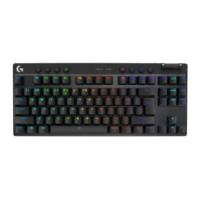 Tipkovnica LOGITECH G Pro X TKL LIGHTSPEED, mehanička, brezžična, RGB, črna